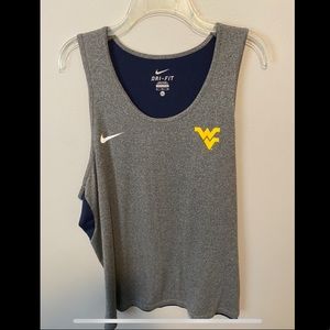 WVU Nike Tank Size XL